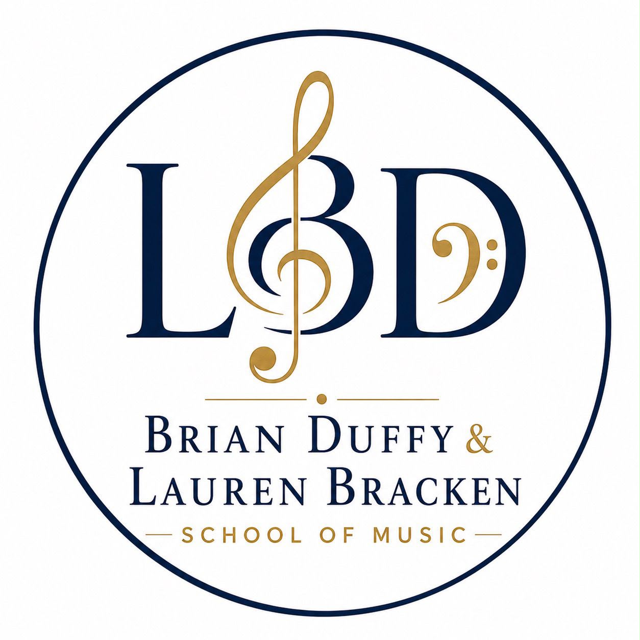 Brian Duffy & Lauren Bracken School of Music logo